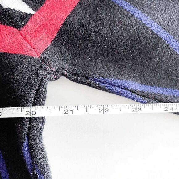 NWT Paul Jones Mens Geometric V-Neck Button Front Cardigan Sweater Black Medium - Picture 8 of 8